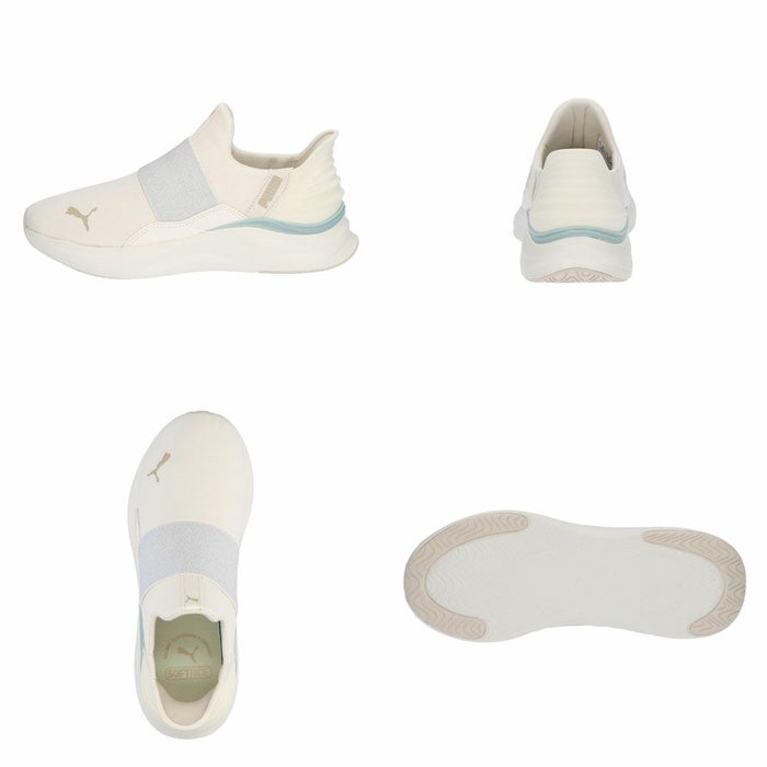 プーマ スニーカー レディース スリッポン 厚底 ハンズフリー 黒 白 PUMA ソフトライド ハーモニー イーズイン GL W ランニングシューズ 軽量 ワイド幅 311999