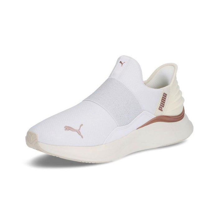 プーマ スニーカー レディース スリッポン 厚底 ハンズフリー 黒 白 PUMA ソフトライド ハーモニー イーズイン GL W ランニングシューズ 軽量 ワイド幅 311999