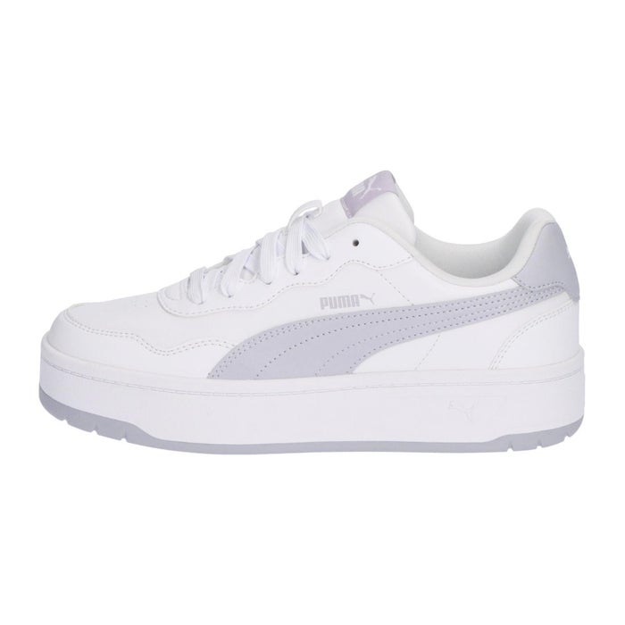 PUMA プーマ コート ラリー スカイ デニム フラワー 400368 407396 407397 レディース スニーカー 靴 Court Rally Sky ローカット 厚底 コートスニーカー