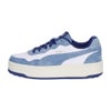 PUMA プーマ コート ラリー スカイ デニム フラワー 400368 407396 407397 レディース スニーカー 靴 Court Rally Sky ローカット 厚底 コートスニーカー