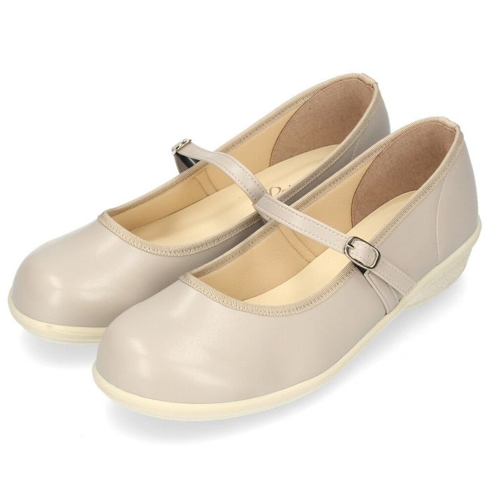 パンプス ラウンドトゥ ストラップ レディース 靴 日本製 3.5cmヒール ローヒール 安定感 軽量 歩きやすい Parade パレード 34001