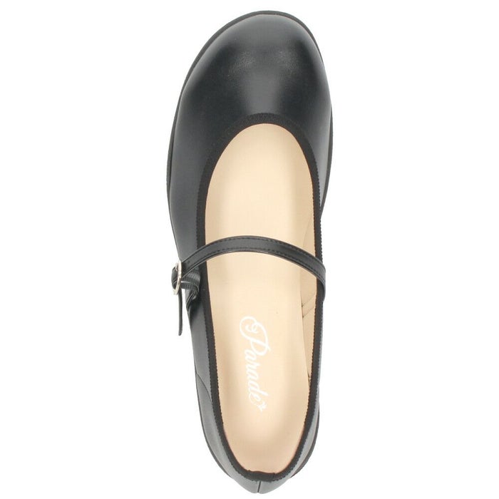 パンプス ラウンドトゥ ストラップ レディース 靴 日本製 3.5cmヒール ローヒール 安定感 軽量 歩きやすい Parade パレード 34001