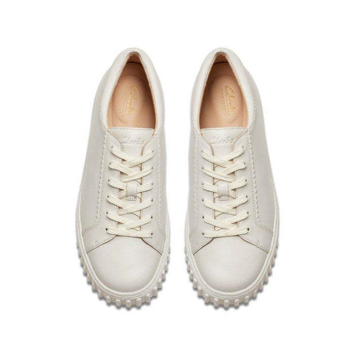 クラークス スニーカー レディース メイヒルウォーク 厚底 レースアップ 紐 通気性 軽量 Clarks Mayhill Walk 26176440 26177817 26176436