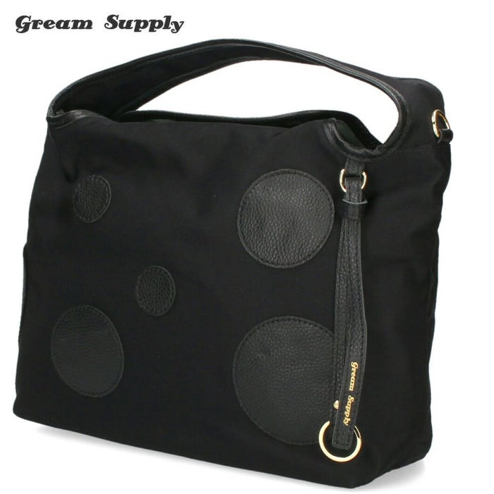 トートバック レディース リバーシブル 2WAY グリームサプライ greamsupply 31010 本革 レザー オフホワイト ブラック