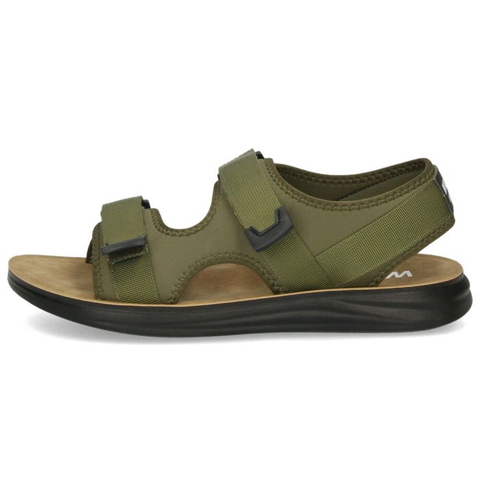 ウィルソン サンダル メンズ スポーツサンダル 黒 ブラック カーキ スポサン Wilson 3650 軽量 低反発 幅広 屈曲性