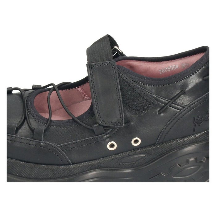 ヨースケ スニーカー 厚底 レディース 2605004 YOSUKE 靴 黒 ブラック 白 厚底スニーカー 幅広 3E カジュアルシューズ