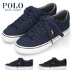 ポロ ラルフローレン スニーカー メンズ 黒 紺 ローカット キャンバス ブラック ネイビー POLO RALPH LAUREN SAYER NE SK VLC 816749369001 816749369002
