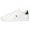 ポロ ラルフローレン スニーカー メンズ レザー 白 ローカット ホワイト  POLO RALPH LAUREN HRT CT II SNEAKERS ATHLETIC 809829824004 809829824005