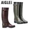 エーグル ベニル レインブーツ 長靴 ロング AIGLE  ZZH8578 BENYL ブラウン カーキ ラバーブーツ メンズ レディース フランス製 防水