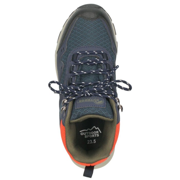 トレッキングシューズ レディース 防水 軽量 おしゃれ かわいい ハイキングシューズ 靴 アウトドア スニーカー 防滑ソール 1104WP OUTDOOR SPORTS