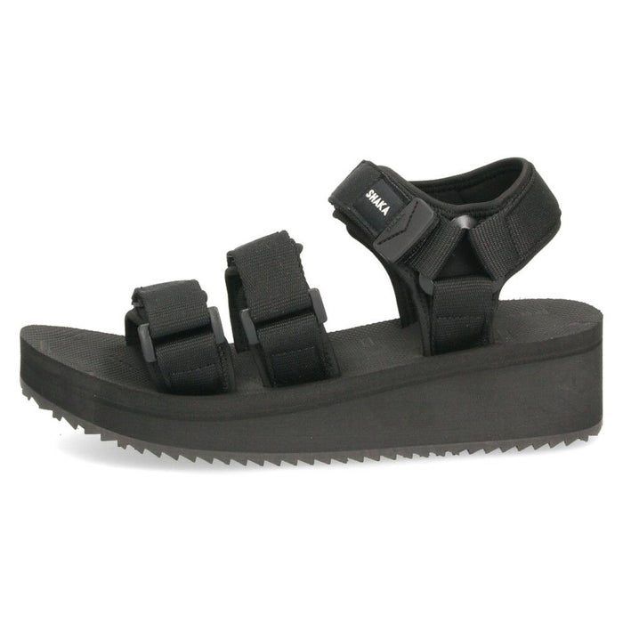 シャカ サンダル レディース ネオバンジー プラットフォーム GE スポーツサンダル 厚底 NEO BUNGY PLATFORM GE SK-286 ブラック トープ 黒 スポサン 靴 SHAKA