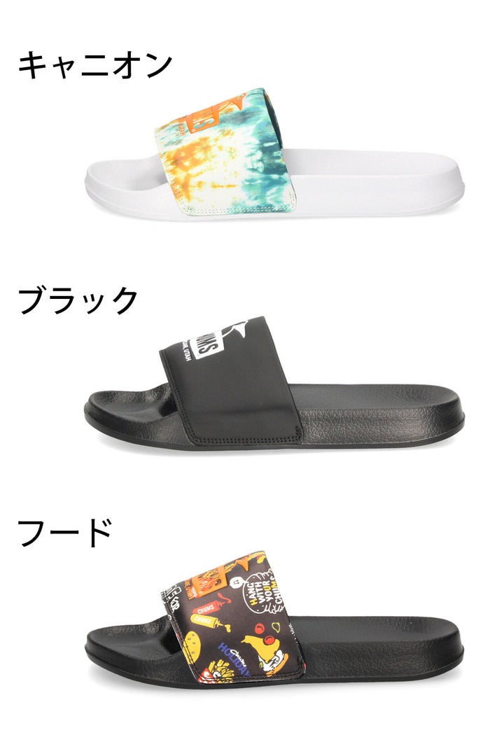 チャムス サンダル メンズ レディース 1021 スプラッシュブービーフェイススライドオン CHUMS 軽量素材 履きやすい シャワーサンダル