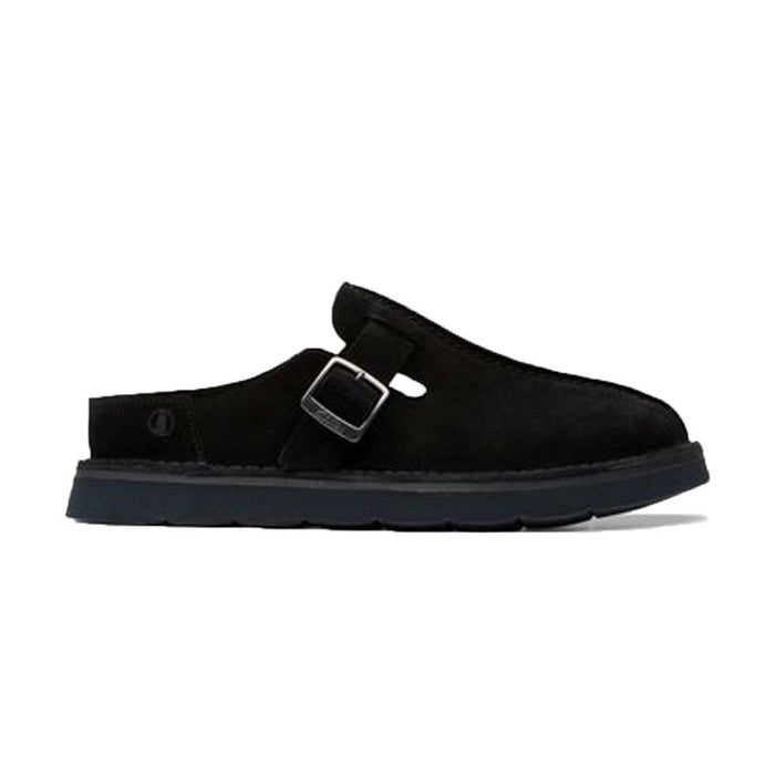 クラークス レザーサンダル メンズ 26180879 26180881 ソルスブリーミュール シューズ CLARKS スエード 黒 ブラック ブラウン 普段履き