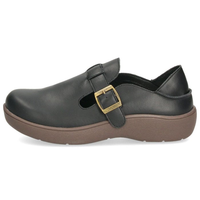 カジュアルシューズ コンフォートシューズ レディース 靴 2WAY 3E 防滑 ふわふわインソール 軽量 柔らか 屈曲 ブラック ブラウン パレード Parade 51302