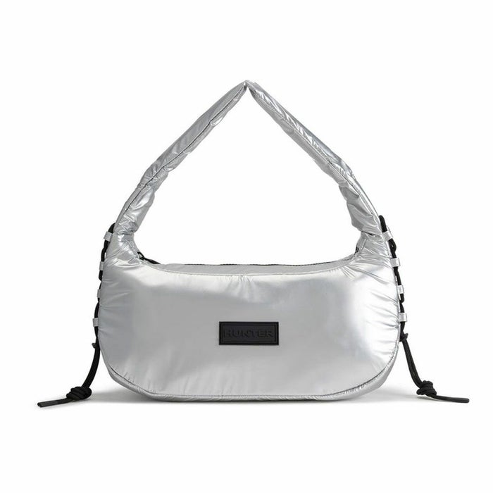 ハンター バッグ レディース メンズ トラベル ホーボー シリング HUNTER 3932 軽量 耐久性 黒 ブラック シルバー シンプル カジュアル