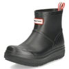 ハンター レインブーツ レディース メンズ ショートブーツ 黒 ユニセックス プレイ モールデット ブーツ UFS7105PVC ブラック 防水 HUNTER