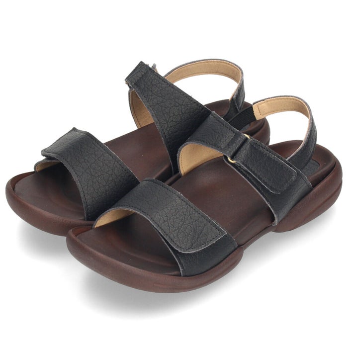 リゲッタ R279 バックベルト付きグミサンダル レディース サンダル Re:getA カジュアル コンフォート 履きやすい 歩きやすい 痛くない バックベルト 日本製