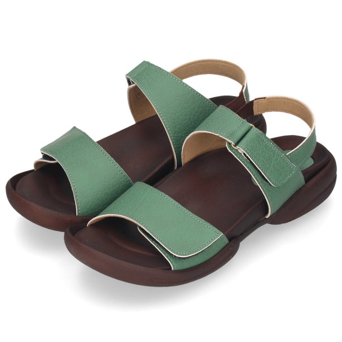 リゲッタ R279 バックベルト付きグミサンダル レディース サンダル Re:getA カジュアル コンフォート 履きやすい 歩きやすい 痛くない バックベルト 日本製