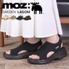モズ サンダル レディース 厚底 51101 moz スポーツ カジュアル カバードサンダル 疲れにくい スポーティー スポサン メッシュ