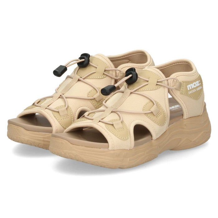 モズ サンダル レディース 厚底 51102 moz カジュアル スポーツ カバード コードサンダル ゴム紐 おしゃれ 疲れにくい スポサン