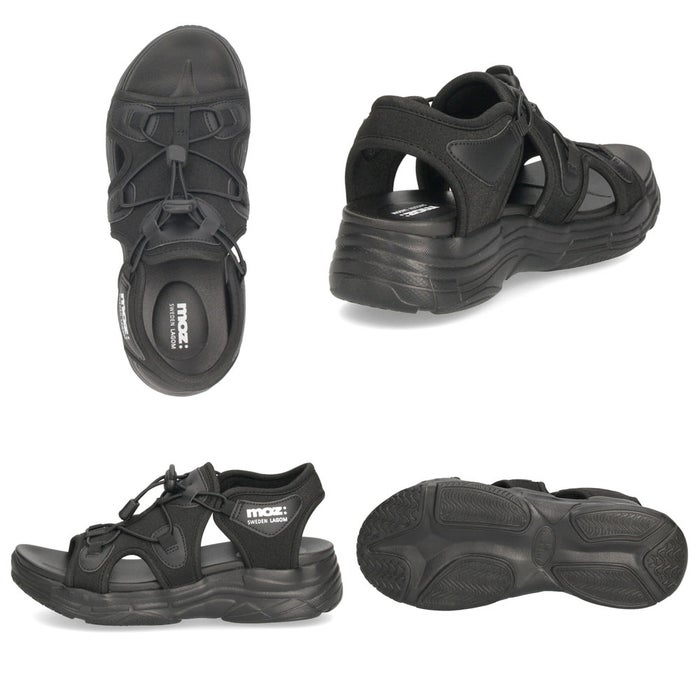 モズ サンダル レディース 厚底 51102 moz カジュアル スポーツ カバード コードサンダル ゴム紐 おしゃれ 疲れにくい スポサン