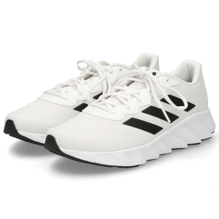 アディダス スニーカー メンズ カジュアル シューズ 黒 白 スイッチ ムーブ U ランニングシューズ ID5252 ID5253 ブラック ホワイト 靴 adidas 