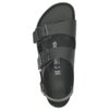 ビルケンシュトック ミラノ BS メンズ サンダル フットベッド ストラップ レギュラー ブラック BIRKENSTOCK Milano BS 1024997