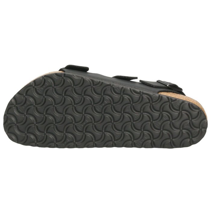 ビルケンシュトック ミラノ BS メンズ サンダル フットベッド ストラップ レギュラー ブラック BIRKENSTOCK Milano BS 1024997