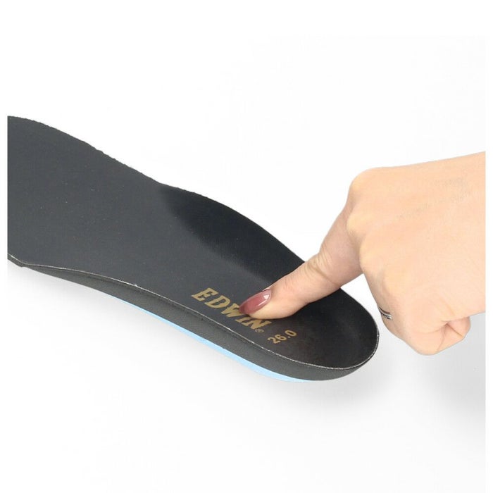 メンズ カジュアルシューズ スニーカー 靴 低反発 快適 歩きやすい  デイリーユース ブラック ブラウン EDWIN エドウィン EDM-6100