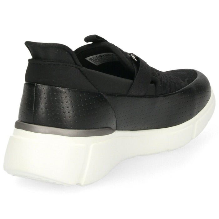 スリッポン レディース スニーカー LCS ロワール SP LC SI ルコック ルコックスポルティフ 23 軽量 ハンズフリーシューズ 立ったまま履ける レース 消臭機能 黒 ブラック グレー カジュアル LECOQ  le coq sportif 