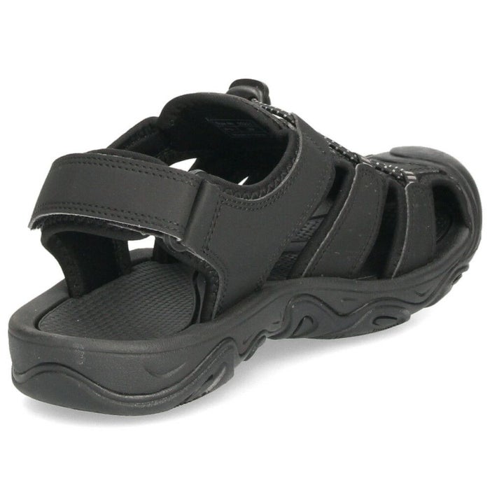 サンダル メンズ レディース 疲れない 歩きやすい 夏 アウトドア シューズ 防滑 調節可能 スポーツサンダル 黒 ブラック グレー 靴 パレード 55201 Parade