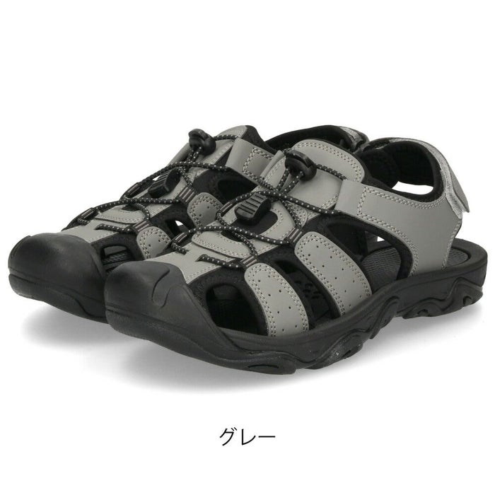 サンダル メンズ レディース 疲れない 歩きやすい 夏 アウトドア シューズ 防滑 調節可能 スポーツサンダル 黒 ブラック グレー 靴 パレード 55201 Parade