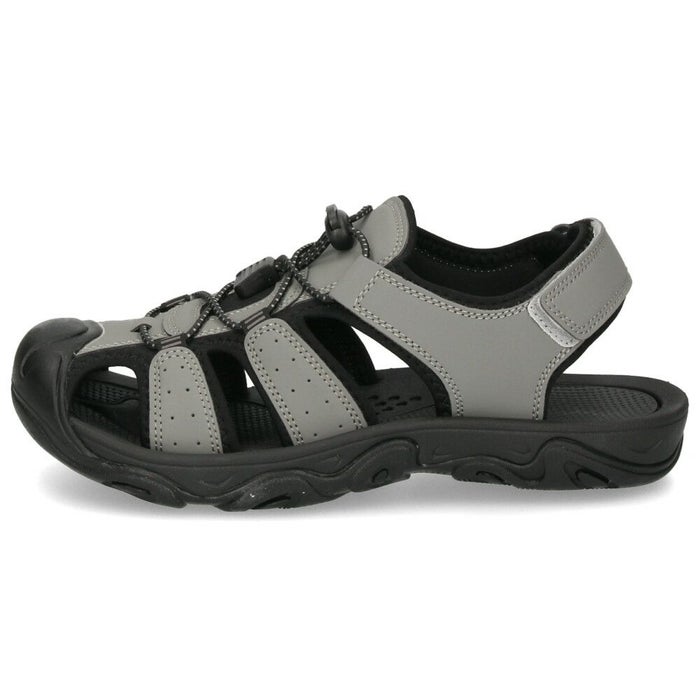 サンダル メンズ レディース 疲れない 歩きやすい 夏 アウトドア シューズ 防滑 調節可能 スポーツサンダル 黒 ブラック グレー 靴 パレード 55201 Parade