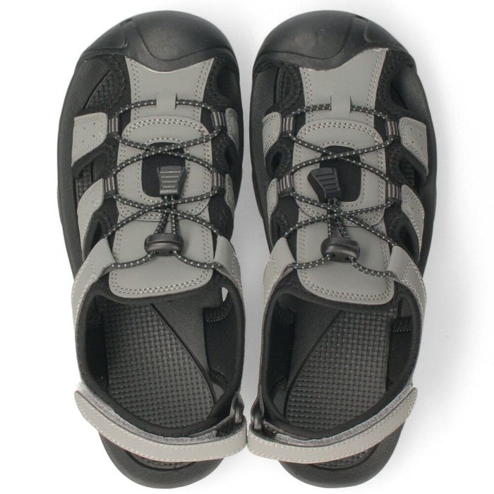 サンダル メンズ レディース 疲れない 歩きやすい 夏 アウトドア シューズ 防滑 調節可能 スポーツサンダル 黒 ブラック グレー 靴 パレード 55201 Parade