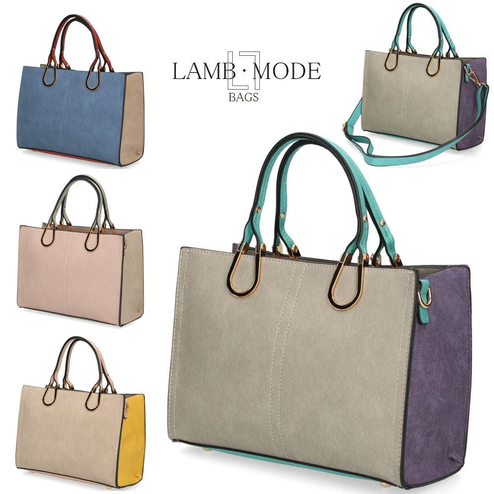LAMBMODE 馬蹄モチーフ付きハンドバッグ 37880T