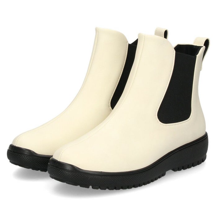 レインブーツ レディース サイドゴア ショートブーツ 長靴 防水 3E 幅広 レインシューズ 雨 カジュアル ガーデニング 抗菌防臭加工 履きやすい パンジー 4810 Pansy