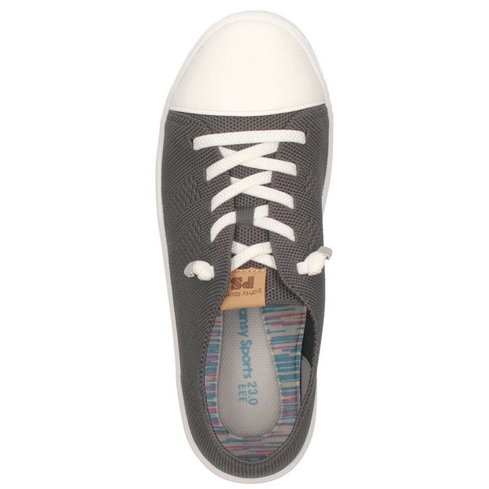 パンジー レディース スニーカー カジュアルシューズ 靴 3E 軽量 快適 歩きやすい メッシュ 靴紐ゴム 抗菌防臭加工 PANSY PS1395