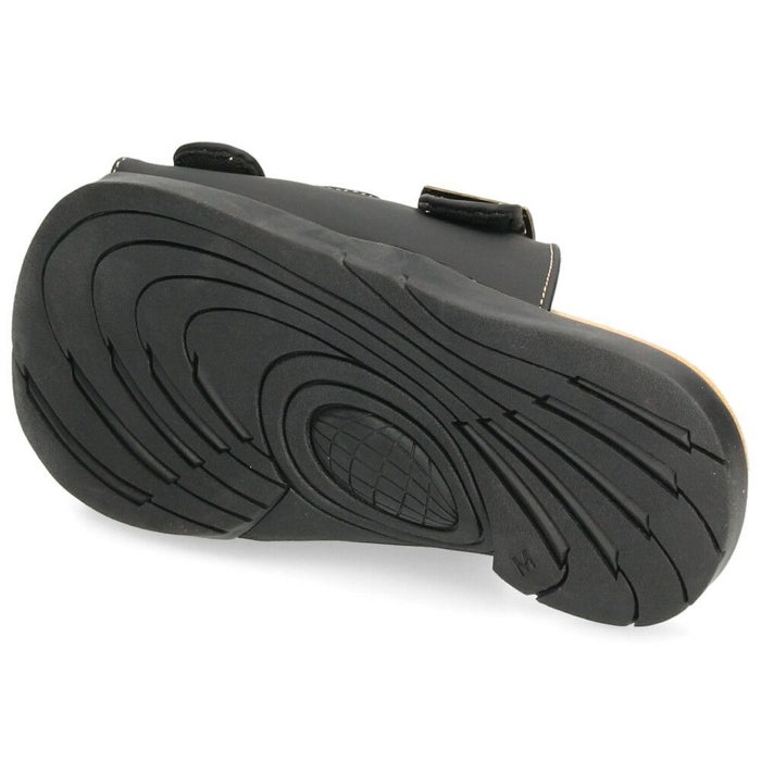 コンフォートサンダル メンズ 靴 2本ベルト 歩きやすい サンダル 合皮 カジュアル シンプル ブラック ダークブラウン パレード 56101 Parade