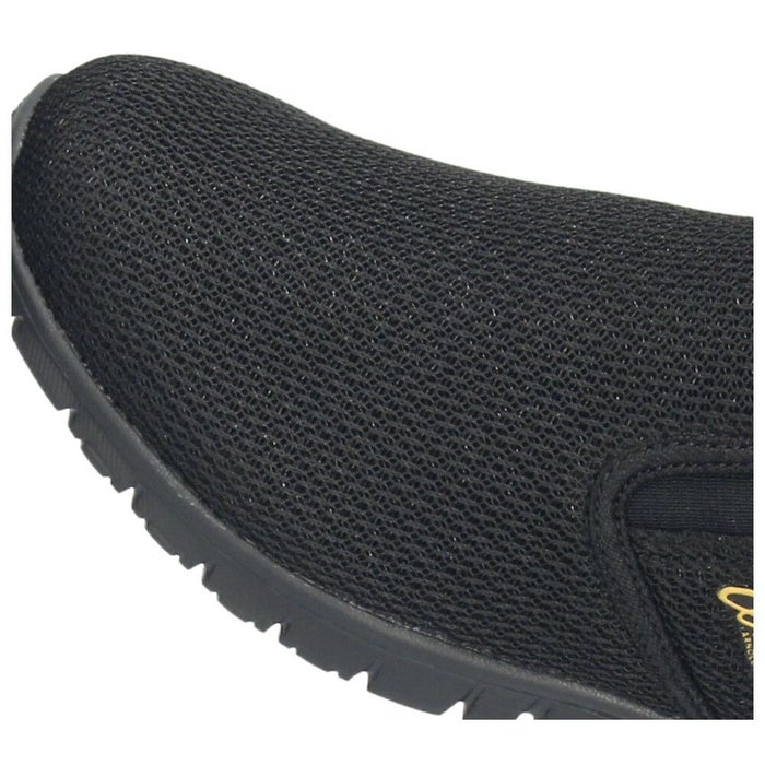 アーノルドパーマー スリッポン レディース メッシュ 手を使わずに履ける スニーカー 黒 ブラック ハンズフリー スライドフィット 軽量 靴 履きやすい 疲れにくい 歩きやすい 通勤 通学 Arnold Palmer AN2202 