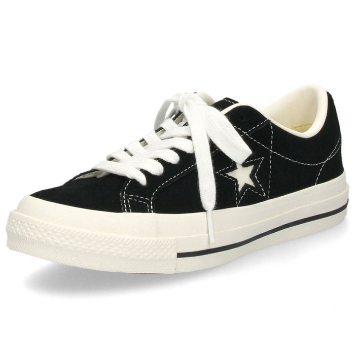 コンバース ワンスター スエード メンズ レディース スニーカー 黒  CONVERSE ONE STAR SUEDE 35200860 ブラック 