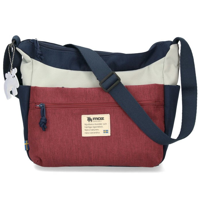 モズ ショルダーバッグ レディース メンズ ユニセックス 斜めがけ 軽量 仕事 旅行 大人 ポケット 多収納 かわいい コンパクト 通勤 カバン 黒 ブラック moz ZZEI28