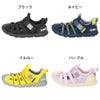 イフミー ウォーター サンダル キッズ ウォーターシューズ 子ども 両ベルト ベルクロ 子ども靴 水陸両用 水遊び プール 運動靴 ブラック 黒 IFME 20-5318
