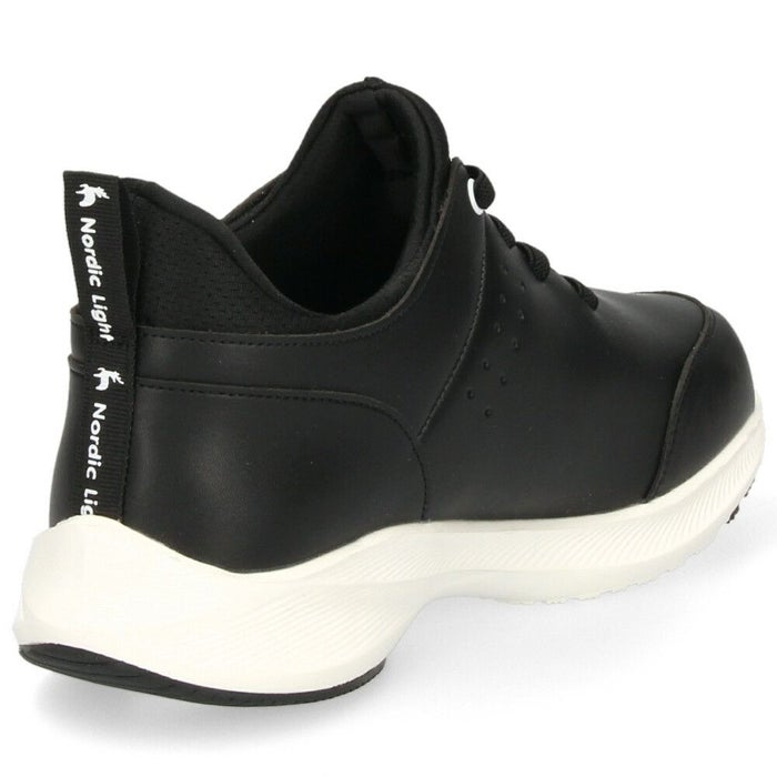 スニーカー レディース スリッポン すぽっと履ける 靴 紐ゴム 軽量 厚底 カジュアル シンプル 歩きやすい ノルディックライト Nordic Light NL0112F