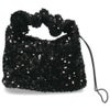 ハンドバッグ レディース スパンコール 黒 ブラック シルバー トートバッグ 鞄 小さめ キラキラ グリームサプライ gream supply 4038 結婚式 上品 大人 きれいめ おしゃれ パーティー