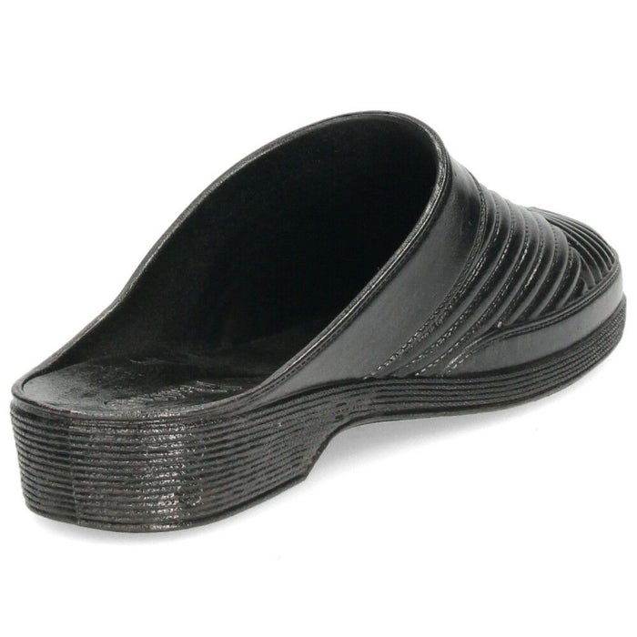 サンダル メンズ スリッパ 便所 トイレ 黒 ブラック マルリョウ 115 日本製 ヘップサンダル つっかけ スリッパサンダル