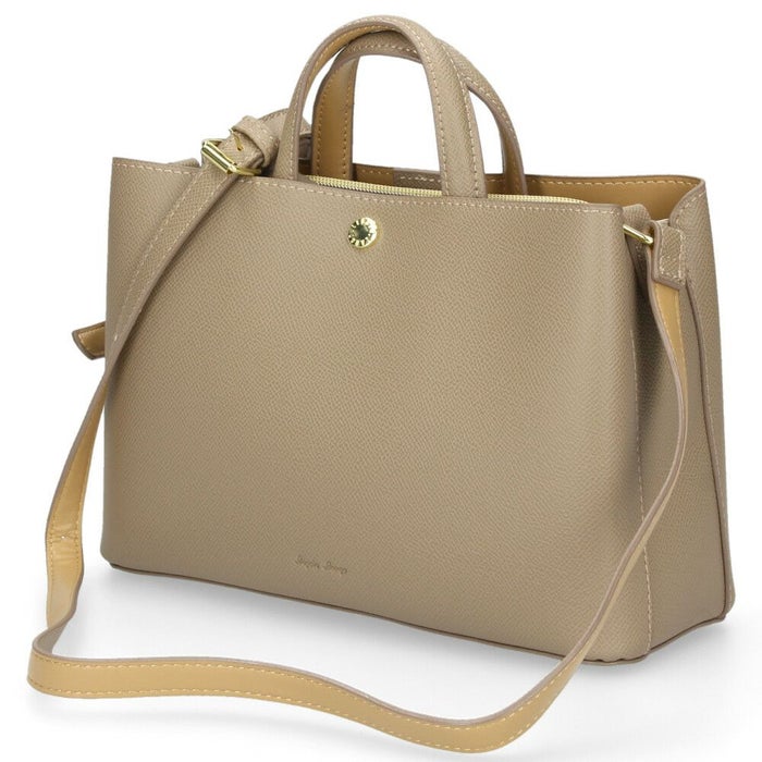 レガートラルゴ ミニショルダーバッグ ハンドバッグ レディース たすかるっかばん 2WAY 軽量 カジュアル おしゃれ Legato Largo 3371 黒 ブラック ベージュ