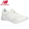 ニューバランス スニーカー キッズ ローカット GT578 NB new balance 白 ホワイト ベルクロ 通学
