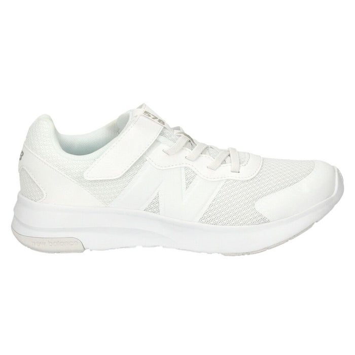 ニューバランス スニーカー キッズ ローカット GT578 NB new balance 白 ホワイト ベルクロ 通学
