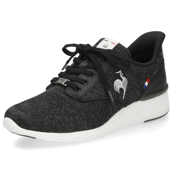 ルコックスポルティフ レディース スニーカー 靴 さっと履ける LCS レンヌ リフト SI LU5FSN71LZ ブラック le coq sportif