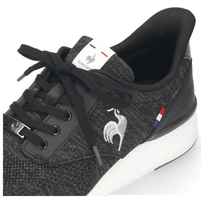ルコックスポルティフ レディース スニーカー 靴 さっと履ける LCS レンヌ リフト SI LU5FSN71LZ ブラック le coq sportif